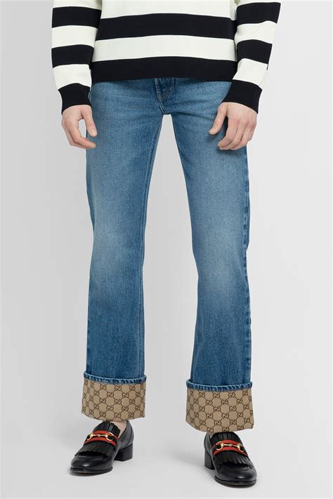 gucci pantaloni uomo|gucci denim jeans.